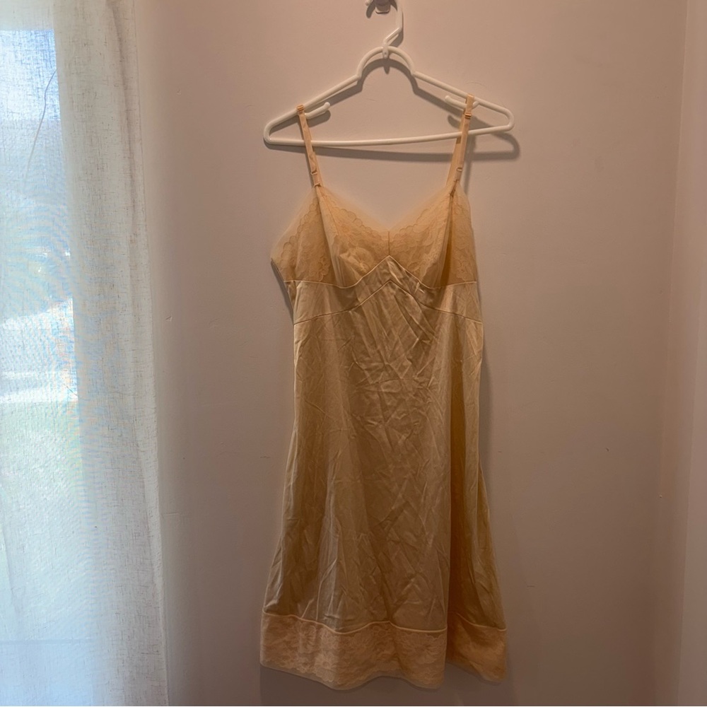 Champagne Slip Dress/Night Gown